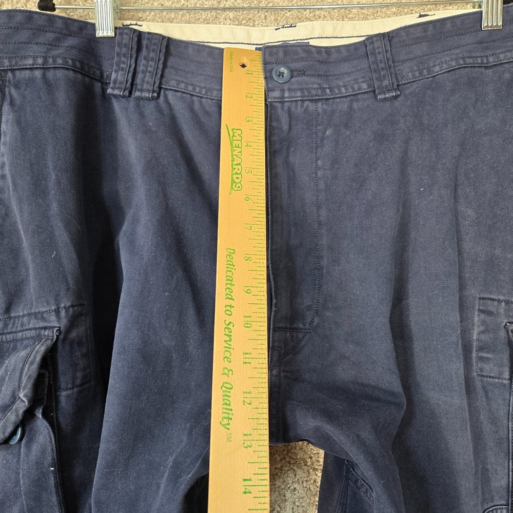 Polo Ralph Lauren Shorts Men 44 Tall Tan Blue Cargo Shorts Lot of 2 - Picture 12 of 16